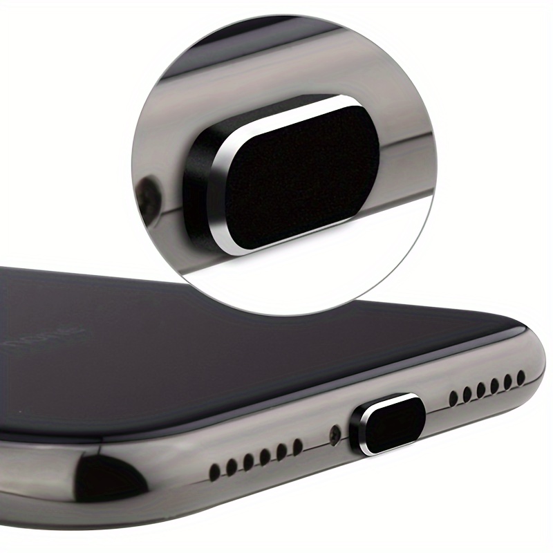 2 PCS Aluminum Alloy Anti Dust Plug For IPhone 13 12 Mini 11 Pro Max XS 8 Plus IPad AirPods Apple Series Lightning Port Cover