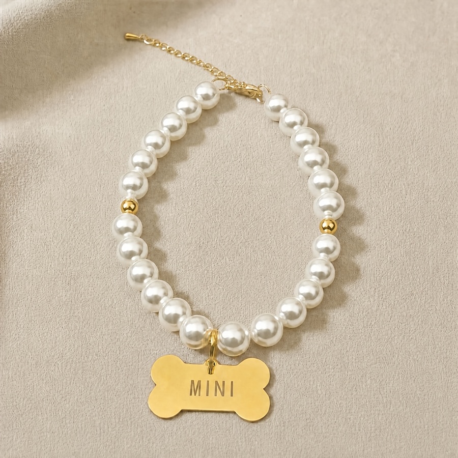 TEMU Customizable Pet Dog Collar And Pet Cat Collar, Supporting Personalized Engraving Suitable For Various Pets, A Unique And Fun Gift For Pet
