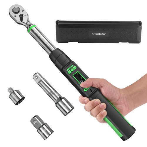 item picture 3 torque wrench 0 162ft lbs 0 220n m 2 torque 3 adjustable dual alarm lcd display metal for bicycle car motorcycle care christmas gift for man
