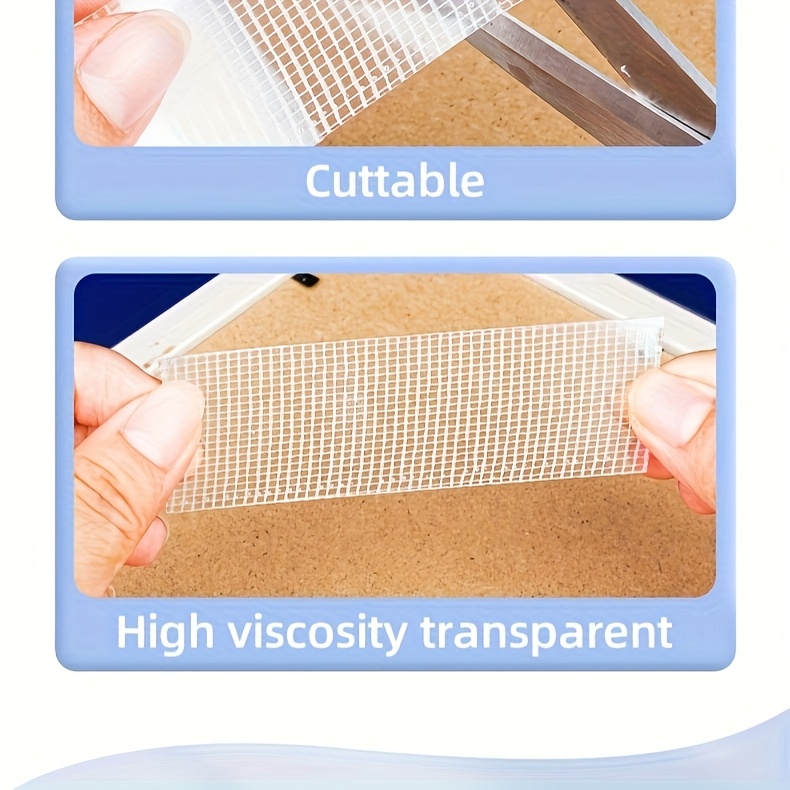 [No-Damage Wall Mounting Tape] No-Damage Wall Mounting Tape - High-Adhesion, No Punching Required for Photos, Wall Art, and Framed Decor - Ideal for Acrylic and Fabric Surfaces, Wall Art Installation|Transparent Tape|Acrylic Tape