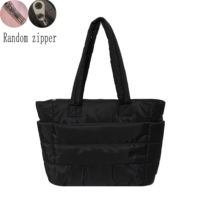 TEMU Women's Tote Bag, Fashionable New Large Capacity Handbag, Yoga Fitness Storage Bag, Lightweight Shoulder Bag For , Daily Handbag, Back-to-school