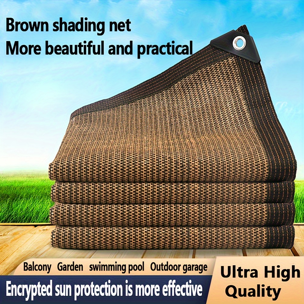 

1pc -colored Shade Net, 2m X 4m/ X 4m - Uv & Sun Protection, 90% Rate, Plastic Mesh For Outdoor Gardens, Patios, Plant & Animal Sheds