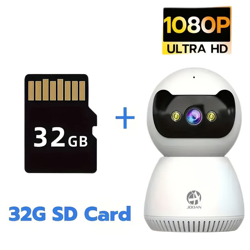 Monitor, 1080p Security Camera, With Audio, Color Night Vision, Motion Detection Alarm, 5g Wifi Indoor Use Camera, Usb Power Supply