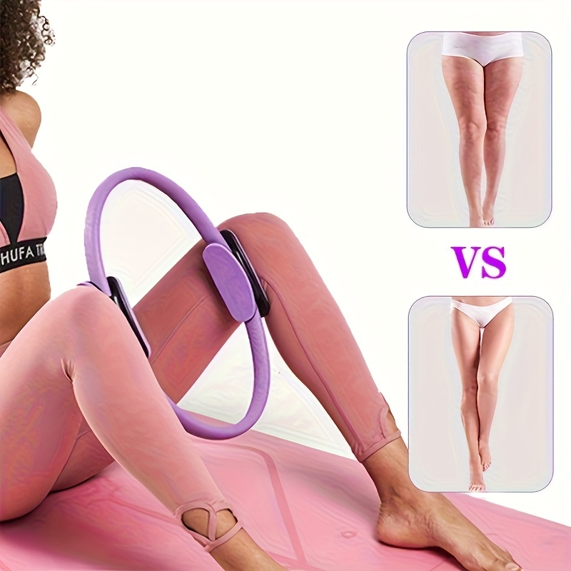 A Set of 3 Pilates Tools Including a Pilates Ring, a Pilates Ball, And a Resistance Band, Designed for Women. Available in Various Colors Such As Blue, Pink, And Purple, This Pilates Essentials Kit Is Perfect for Home Workouts And Rehabilitation.