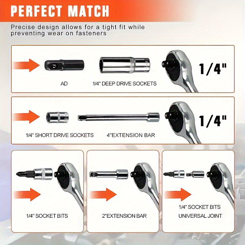 53pcs 151pcs professional car repair toolboxes a portable durable and   ratchet wrench set suitable for   motorcycle maintenance and home industrial repair including a portable case details 4