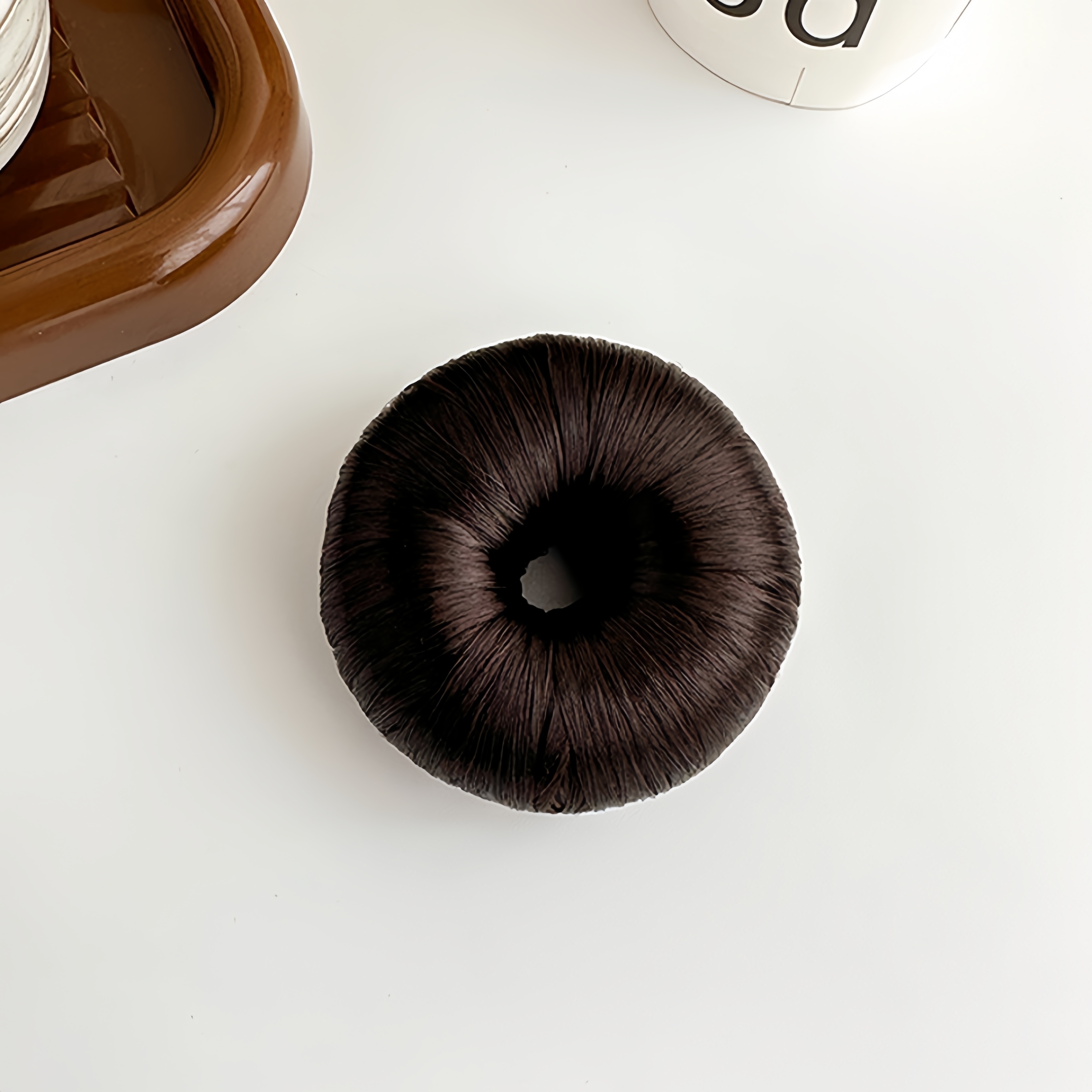TEMU Women's Hair Bun Maker Set, Basics Style, Easy-to-use Donut Hairpieces For All Hair Types - Versatile Hair Bun Shapers For Quick Updo Hairstyles