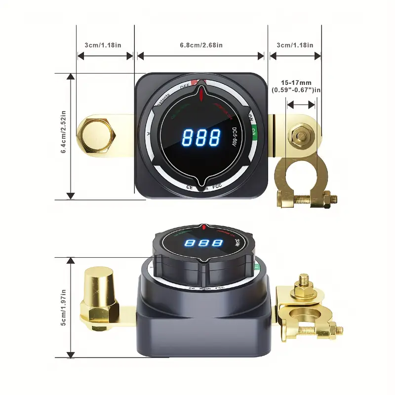 Nstart Interruttore Di Scollegamento Della Batteria, Interruttore Di - Foto 7