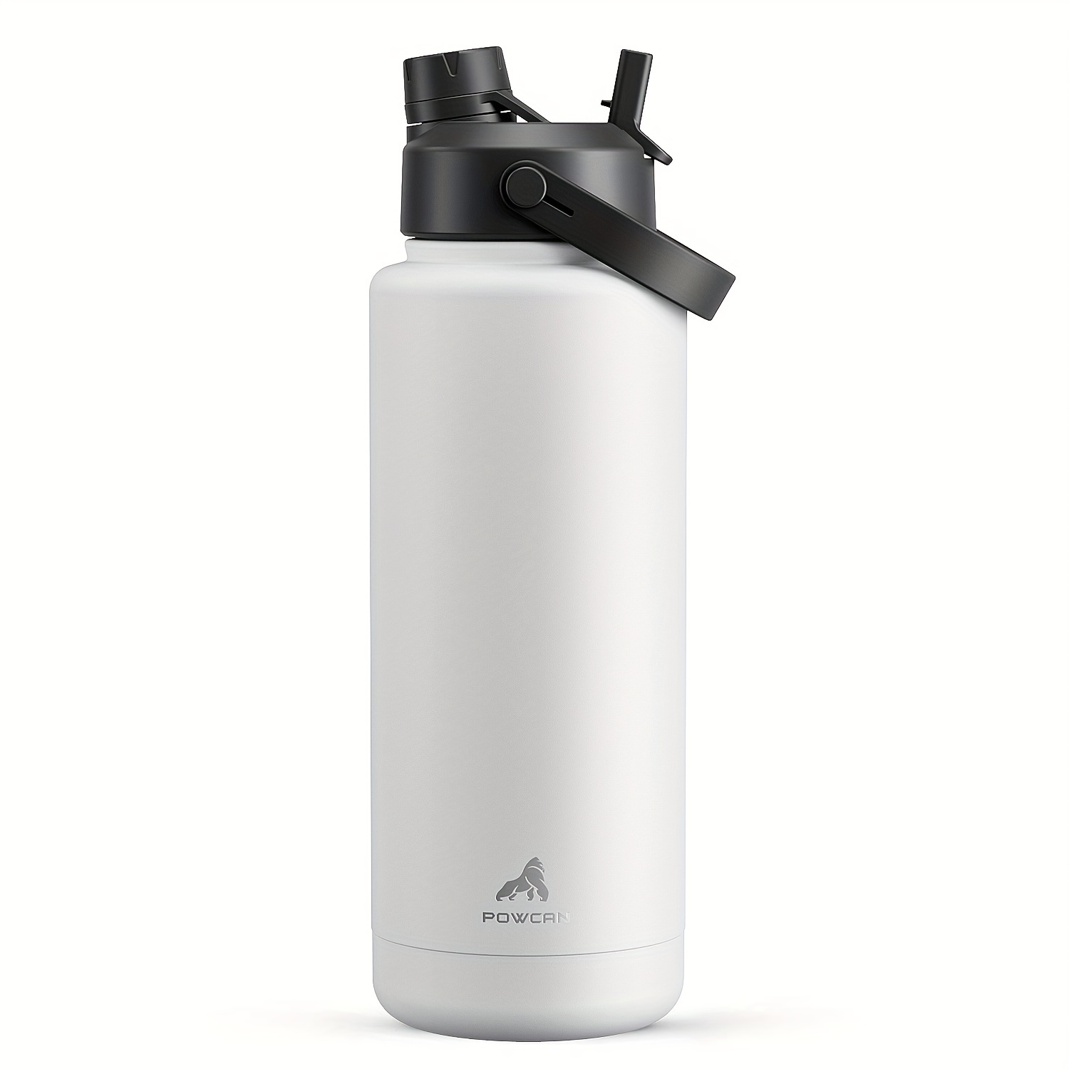 40oz insulated water bottle 2 in 1 straw spout lid - Temu Norway