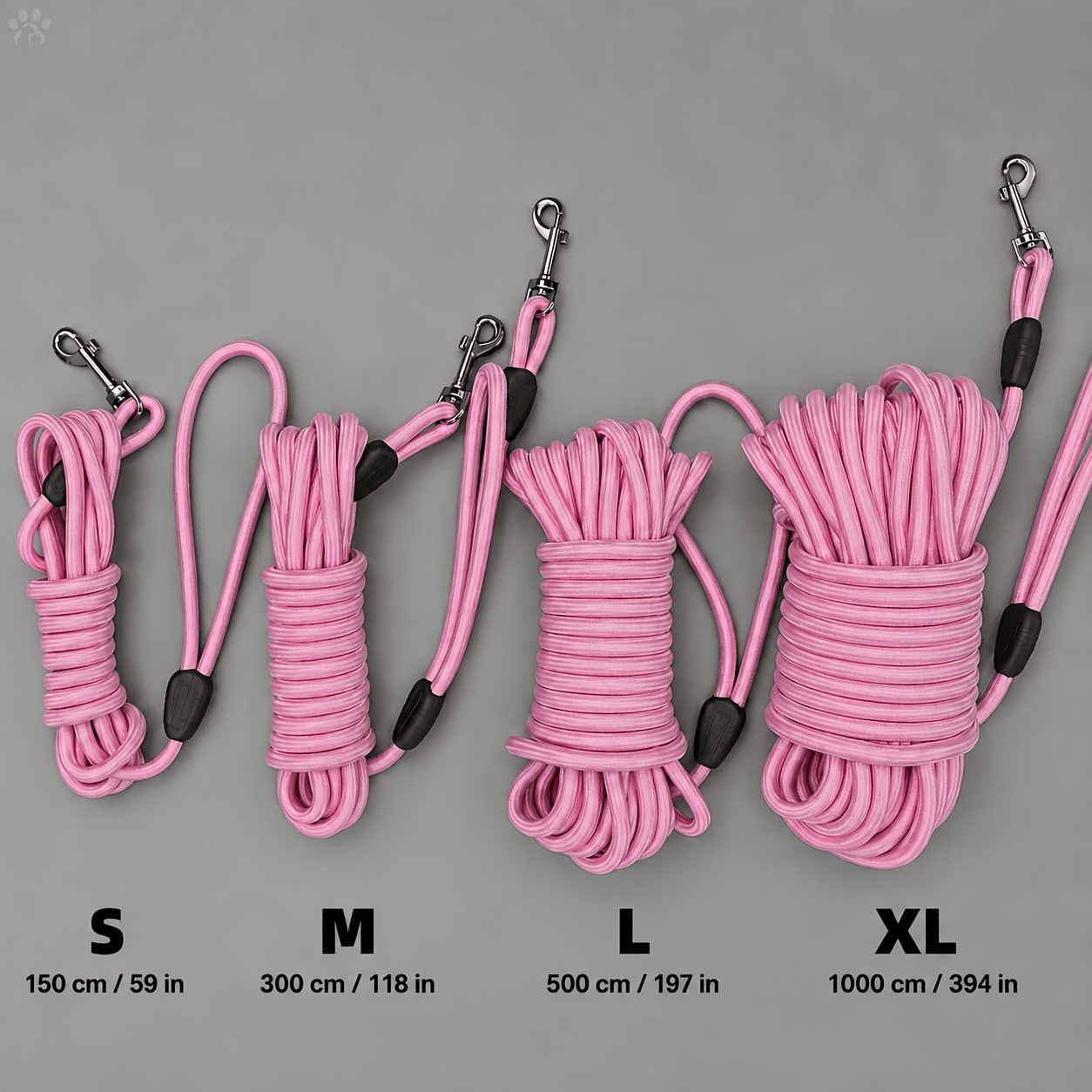 Heavy-Duty Dog Training Leash, Weather-Resistant Nylon Material