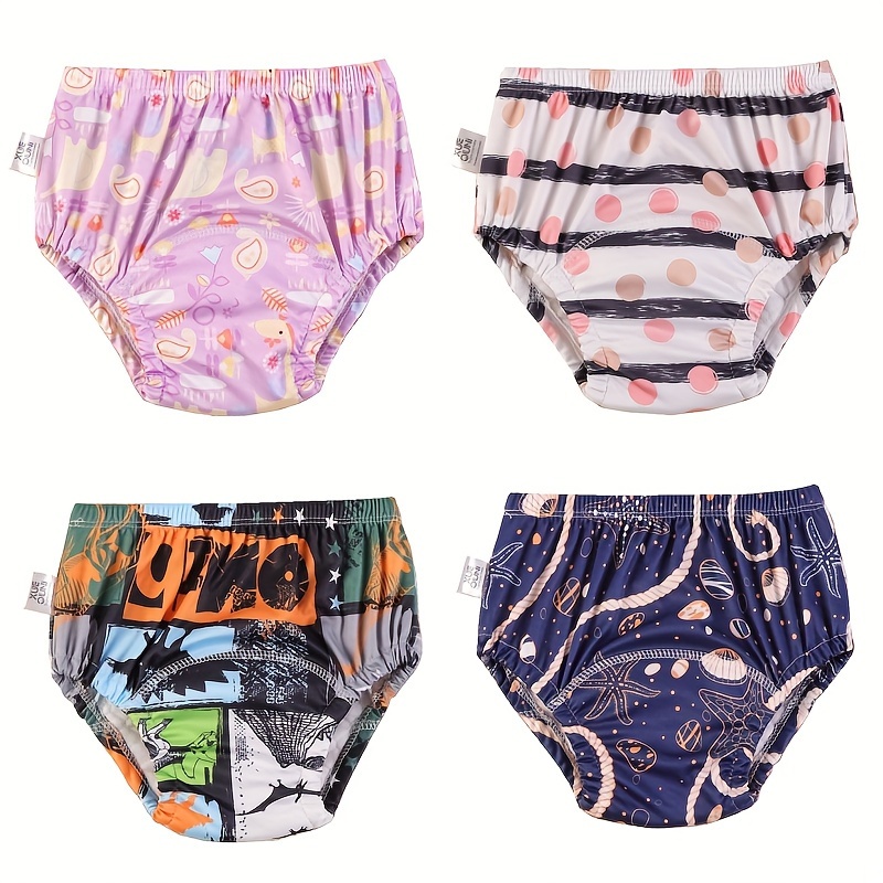 cloth diaper training underwear for boys and girls toilet training diaper pants pouch leak proof and washable childrens urine   pants details 0