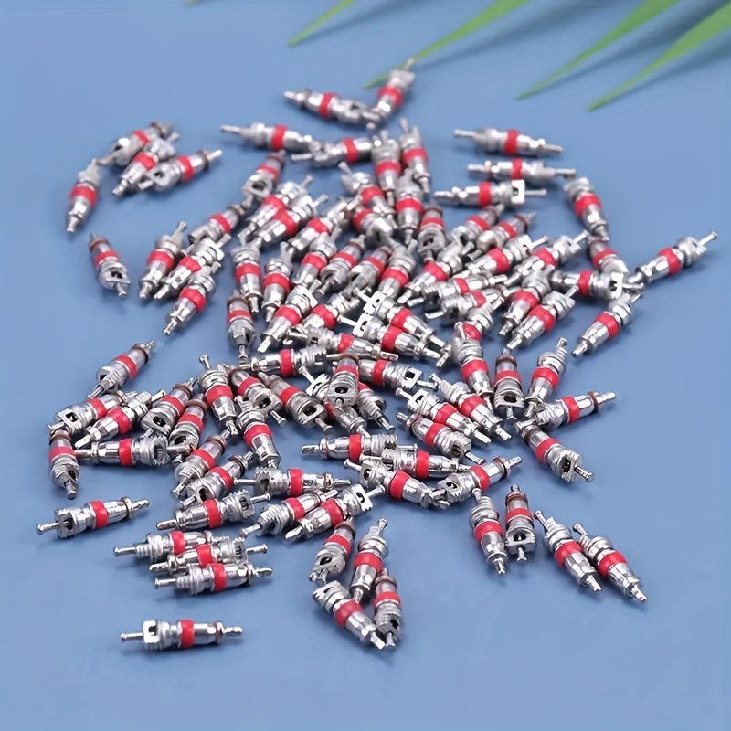Image of 30pcs Car Truck Alloy Tire Tyre Valve Stem Core Part Replacement Tyre Alloy Valve Stem Core Part Car Accessories
