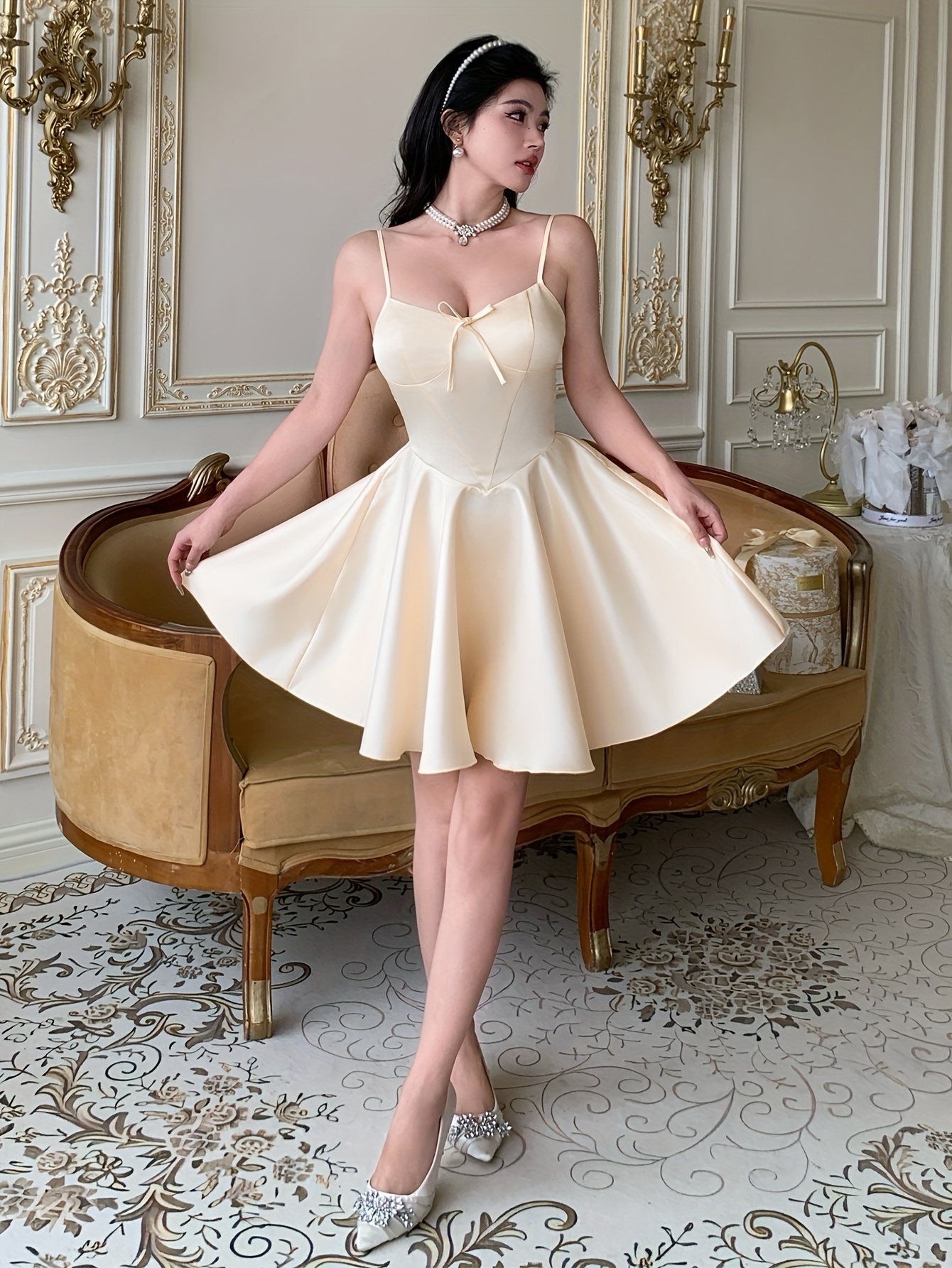 desert coral color bridesmaid dresses Terracotta Infinity Dress line dress is perfectly Goddiva Flutter Sleeve A-Line Size:One size (Fits UK 8- 18) PROMO_OK_CNY
