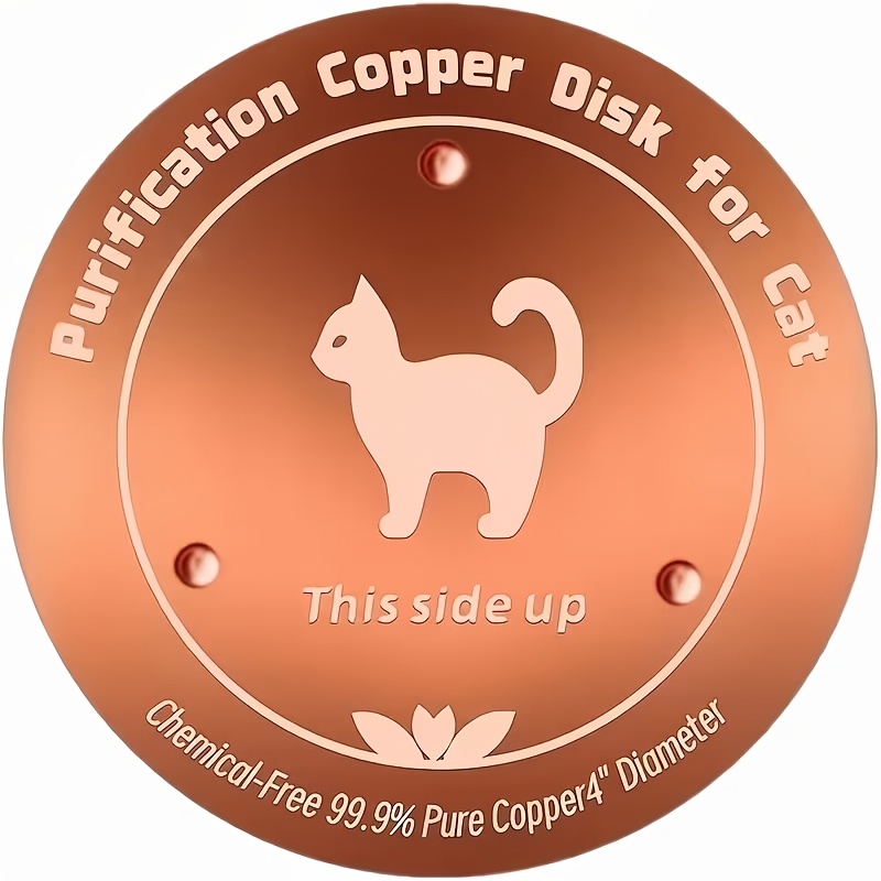 TEMU Purificatore per animali domestici in rame, design a supporto a , purificatore in rame puro al 99,9%, a animali domestici come cani, , mucche,
