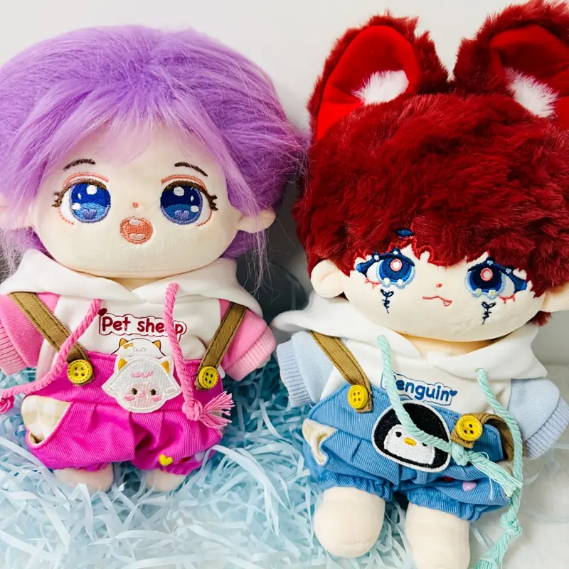 Muñeca de Algodón de Peluche Kawaii de 20 cm Puede Cambiar de Ropa Vestir DIY Colección Juguetes de Peluche Blandos Rellenos Regalos de Cumpleaños para Niños Compra barata en Muñeca de Algodón de Peluche Kawaii de 20 cm Puede Cambiar de Ropa Vestir DIY Colección Juguetes de Peluche Blandos Rellenos Regalos de Cumpleaños para Niños Compra barata en