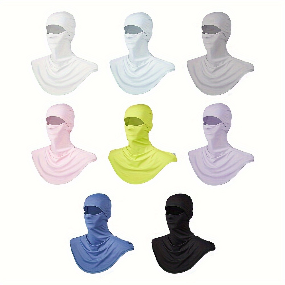 

Singbit Moisture Wicking Balaclava Full Face Mask With Uv Protection, Breathable Motorcycle Long Neck Cover For Men And Women