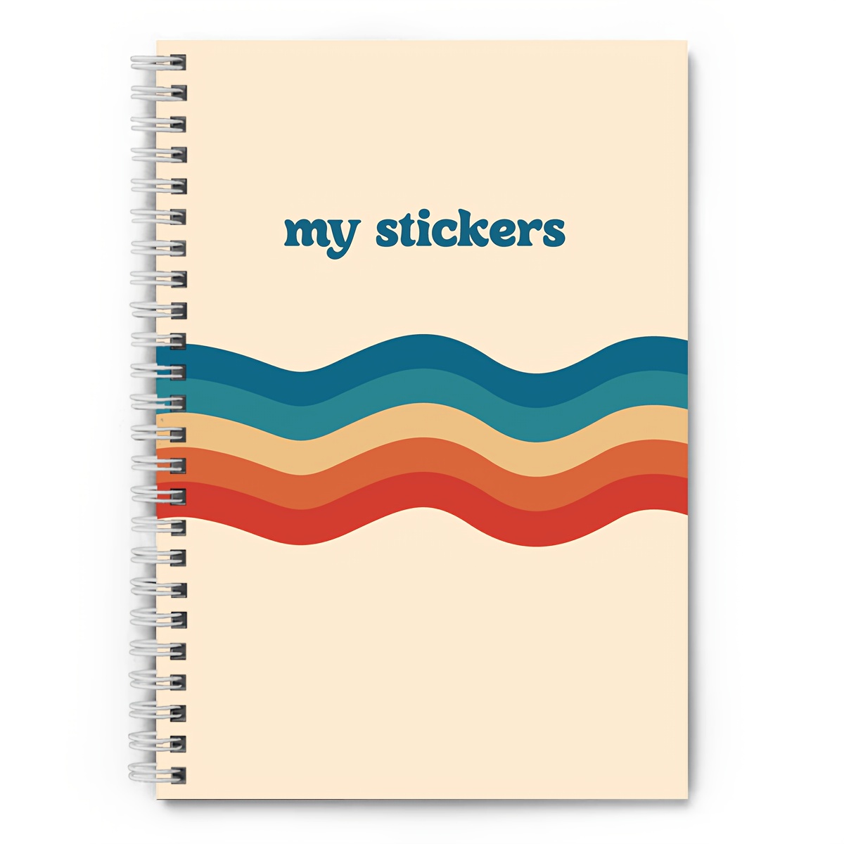 1pc   book 60 pages reusable sticker storage book a5 blank sticker album for sticker enthusiasts best gift for planners