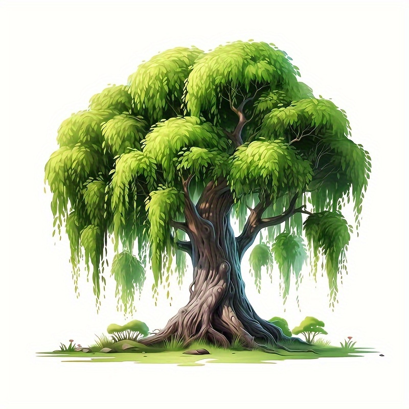 

Tree & Leaf Bathroom Decal - Waterproof, Self-adhesive Pvc Wall Sticker For Toilet And Ceramic