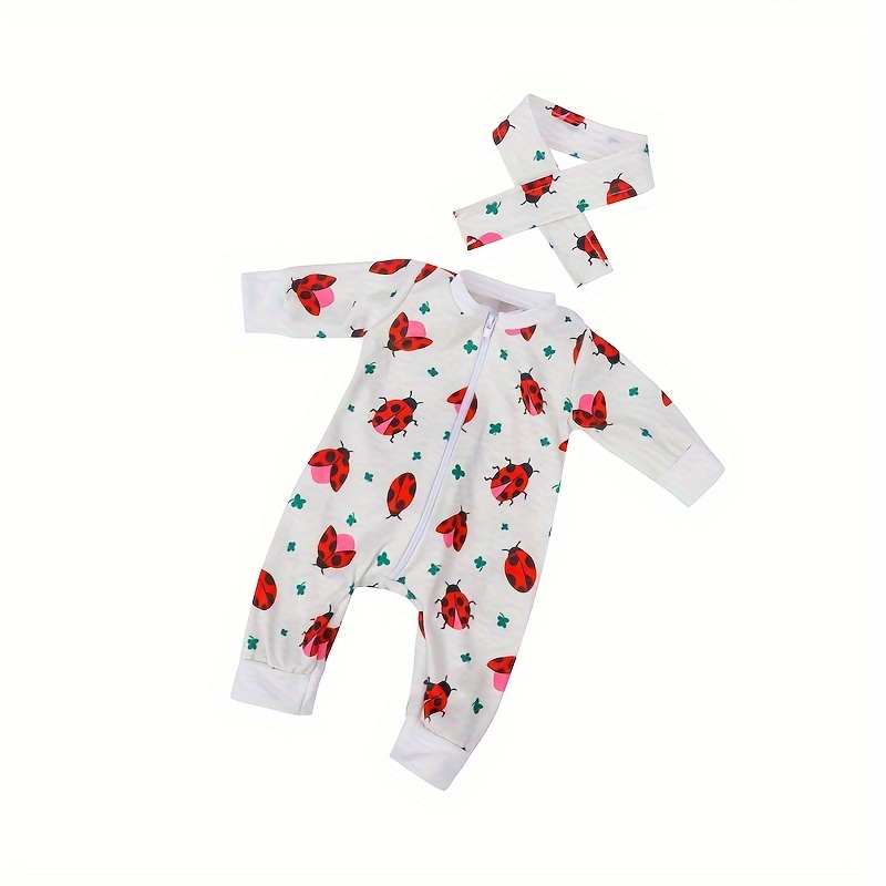 -piece Doll Clothes, One-piece Suit + Headwear/hat, Suitable For 43cm/18inch Dolls, Does Not Doll