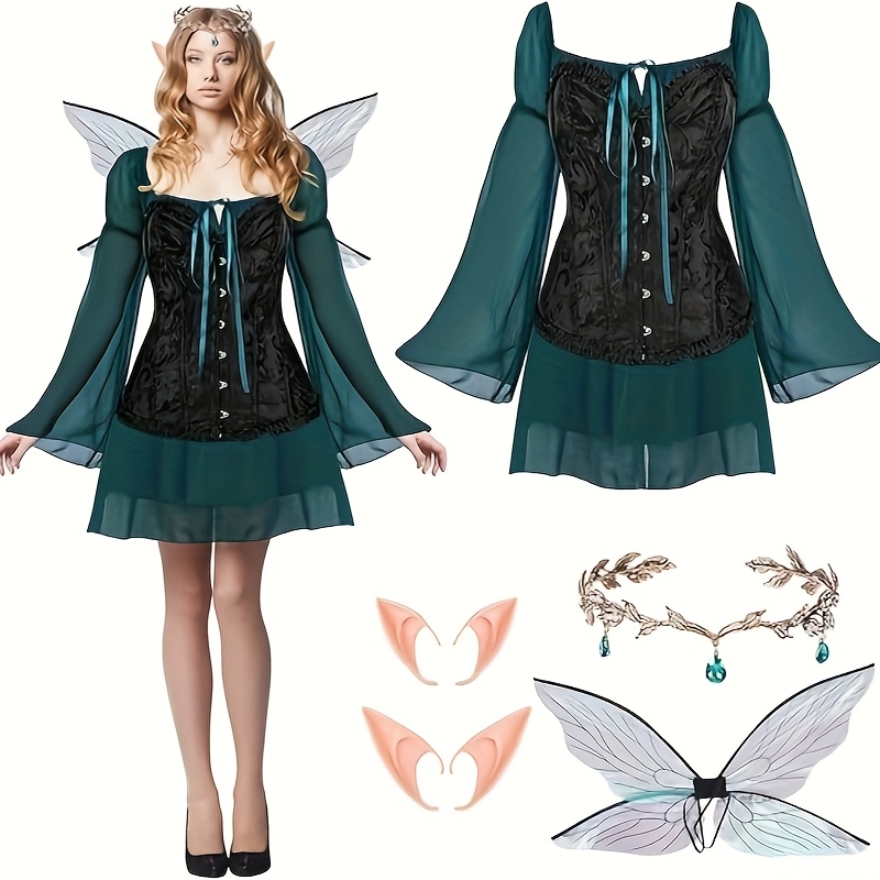sachin and babi light blue dress Halloween costume idea #21 (Dark Fairy)