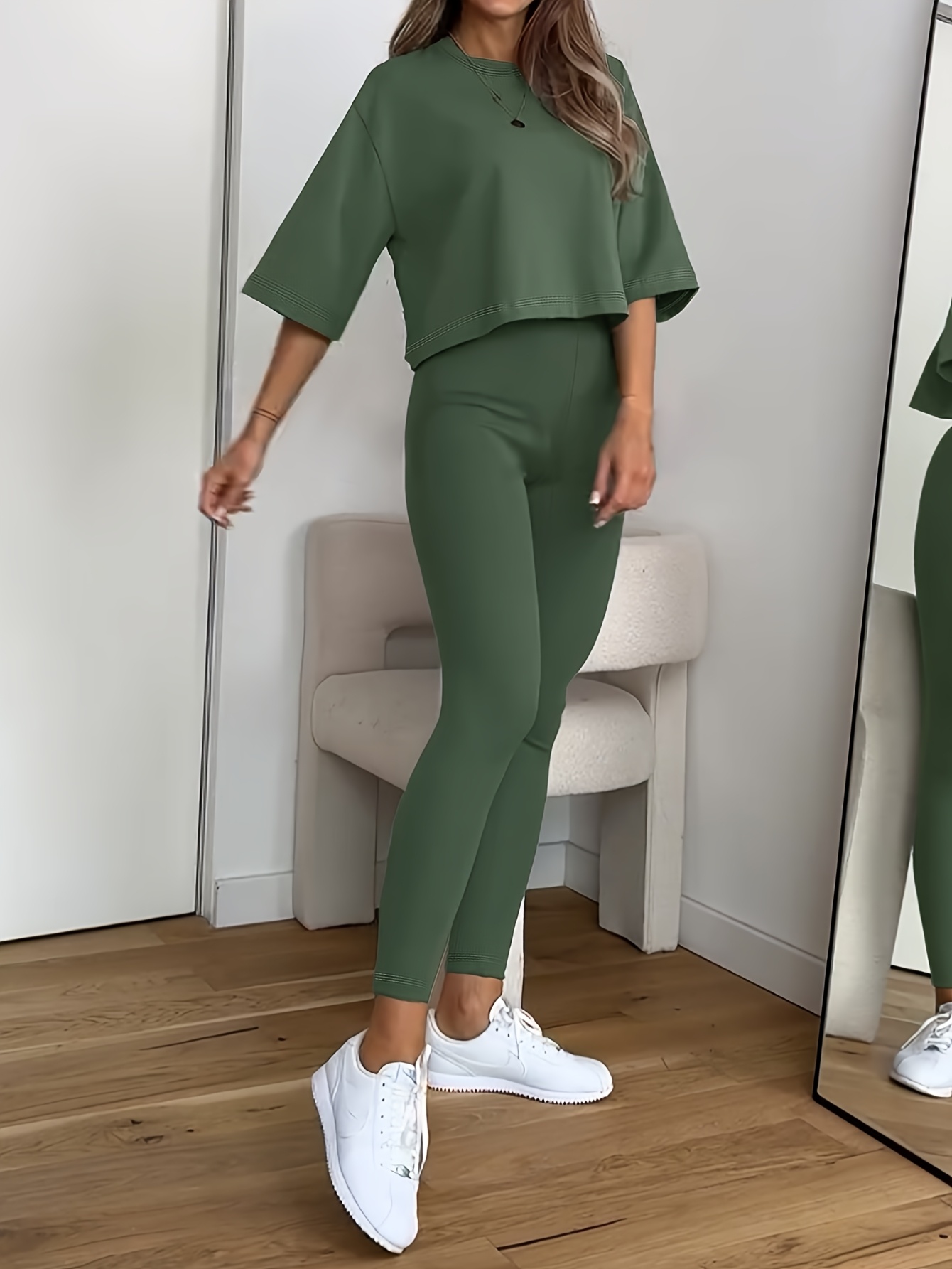 conjunto yoga piezas mujer color casual Temu Ecuador