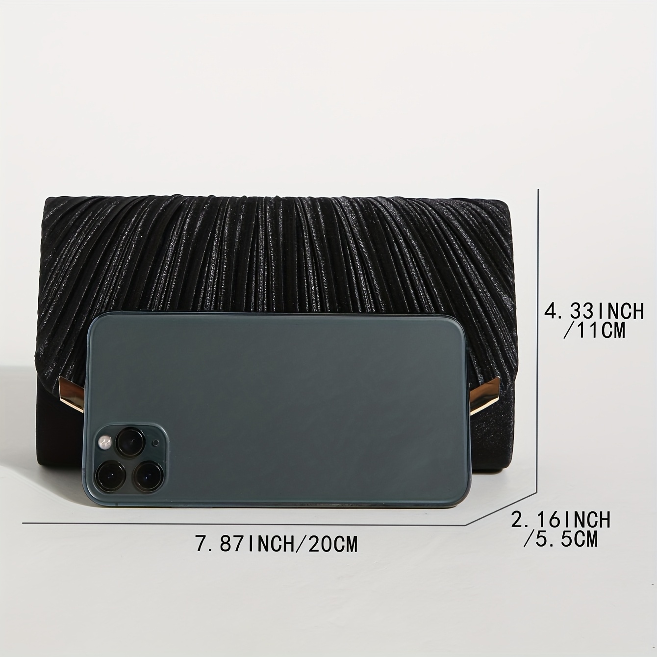 Ladies' Evening Bags, Party Clutches with Detachable Chains