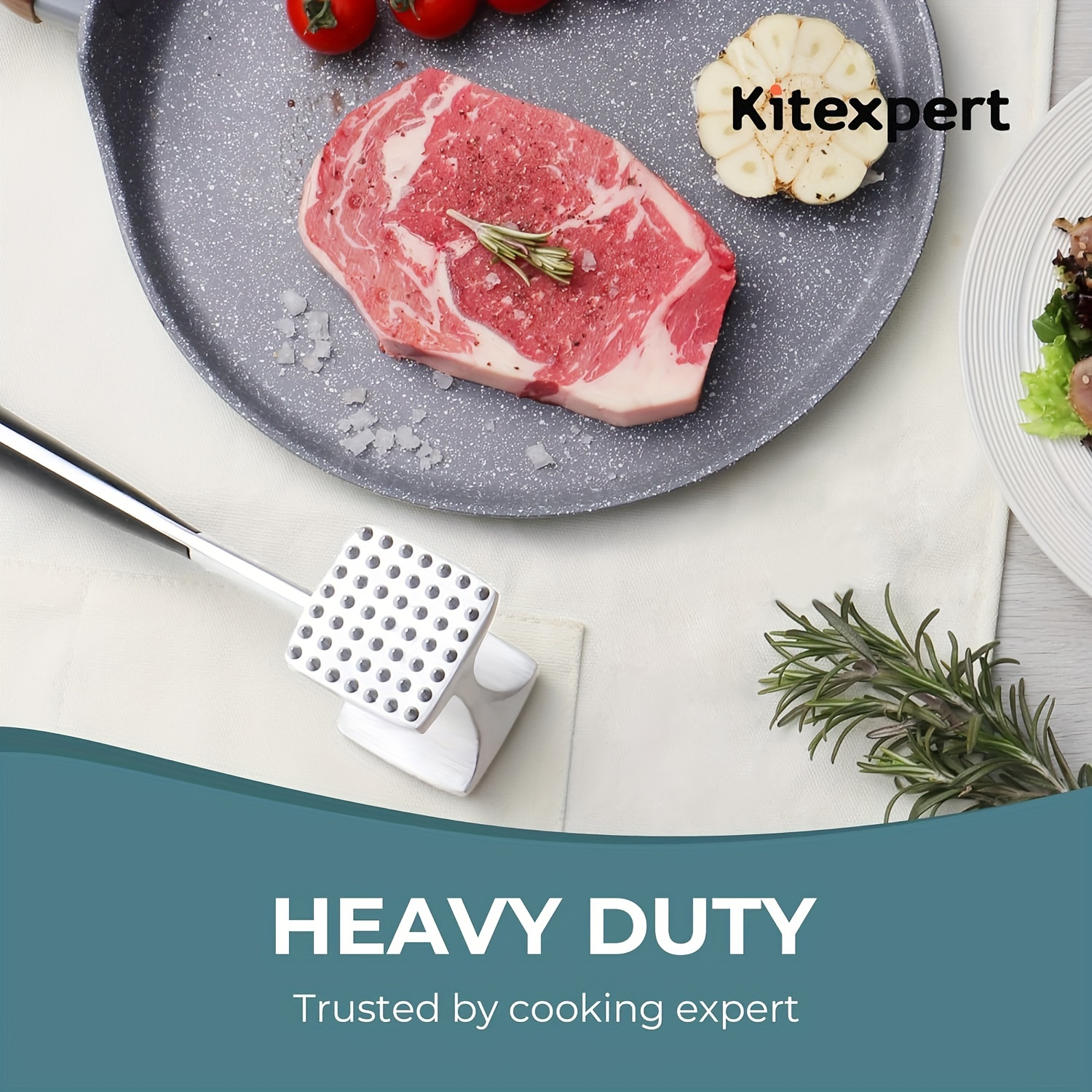 Alloy Steel Meat Tenderizer Dual sided Heavy Temu