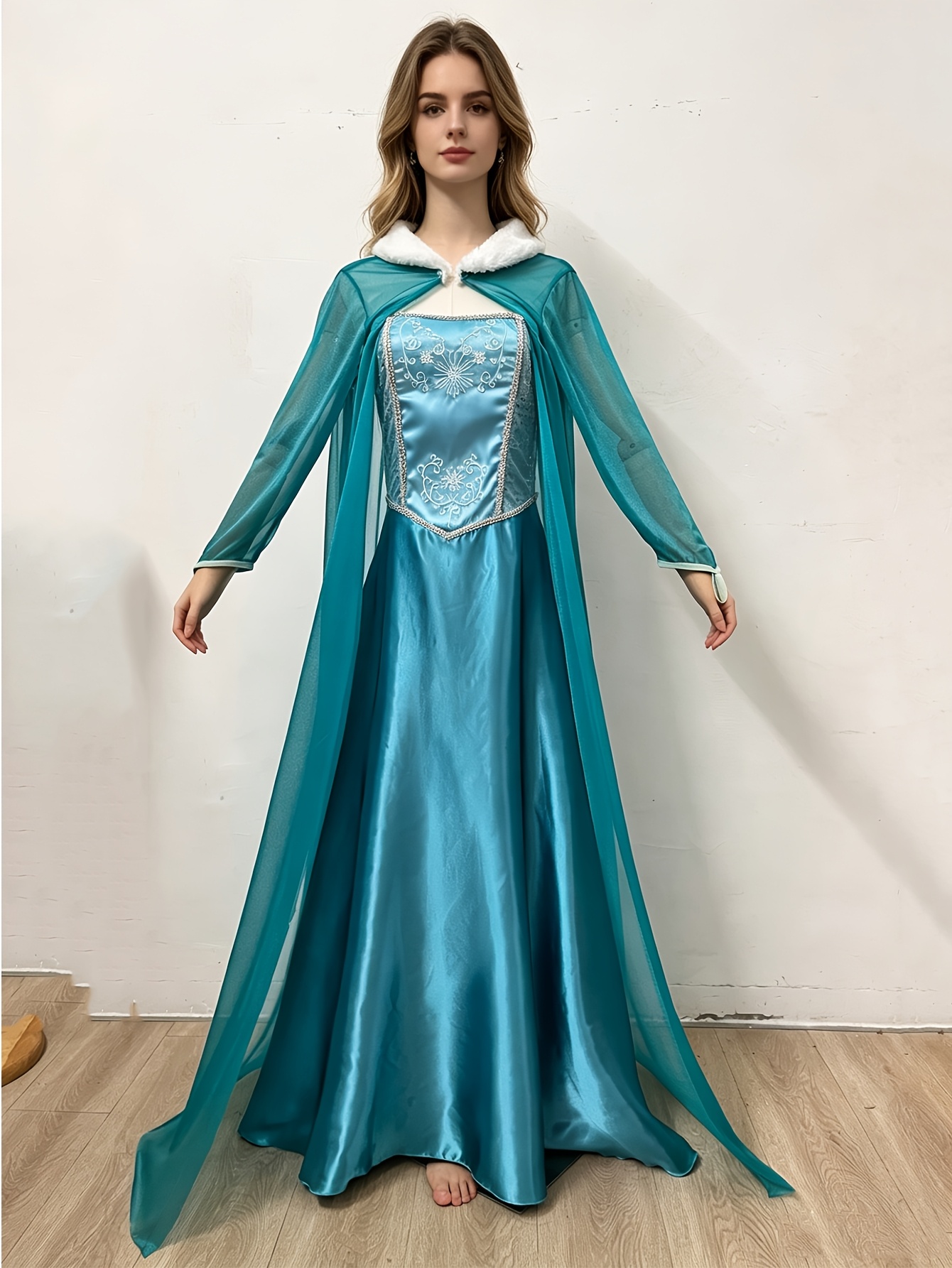 masquerade dress long sleeve Vintage Coffee Victorian Civil War Ballgown Women Long Sleeve Floor Length Masquerade Dress
