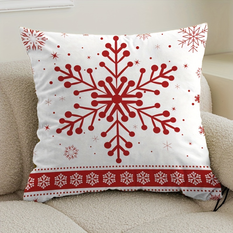 

1pc Christmas Pillowcase Christmas Pillowcase Sofa Cushion Set Decoration -sided Does Not 18in*18in