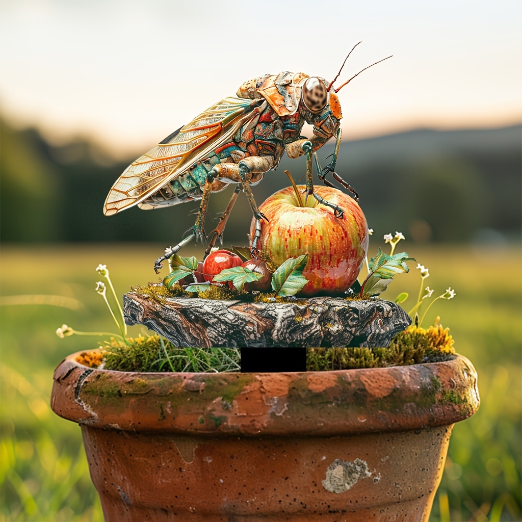 Garden Stake Acrylic Yard Art Temu