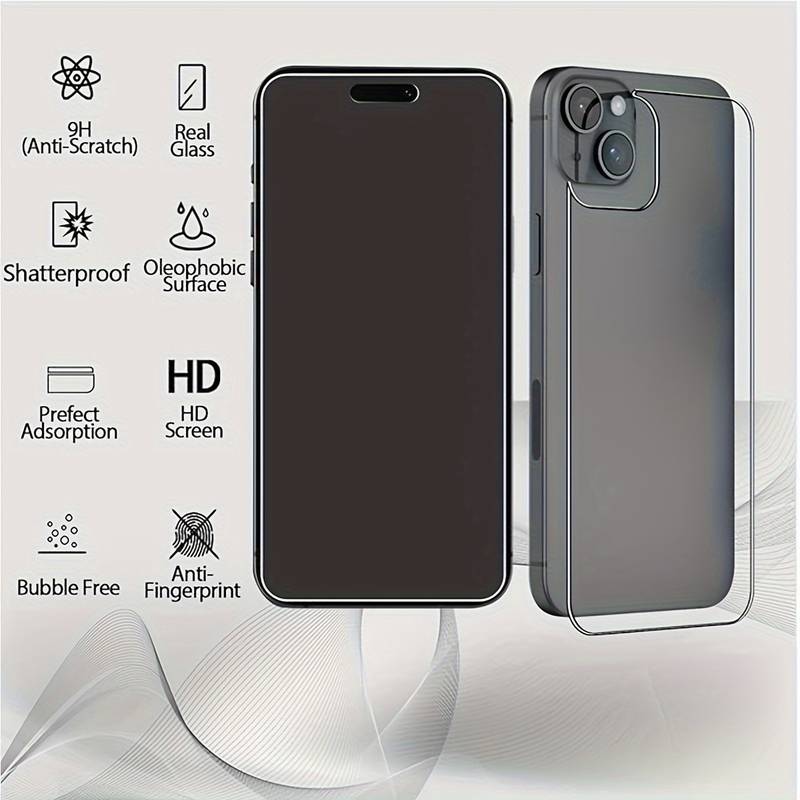 Toughcase MagGlass Matte Screen Protector For IPhone 15 Pro Max – Anti-Glare Tempered Glass