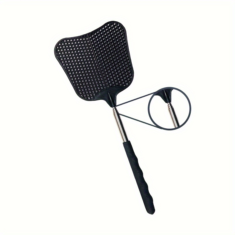 YQkangzhu Telescopic Fly Swatters, Durable Plastic Fly Swatter Heavy