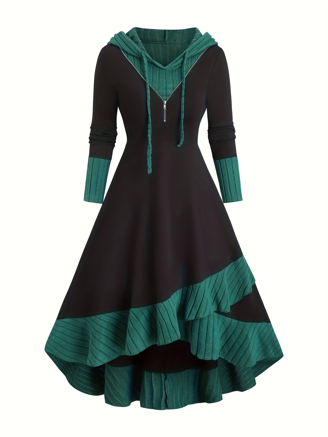 green bridesmaid dress long sleeve Sage Long Sleeves Black Girls Plus Size Bridesmaid Dresses, Long Merma –  bridalsew main image 0