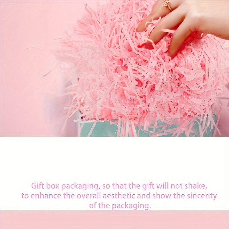 200g Pack Rainbow Paper Shredded Filler - Recycled Decorative Nylon Yarn for Gift Baskets, Box Stuffing, Crafts & Party Supplies, Mixed Colors, Durable & Versatile, Craft Supplies, Vibrant Colors, Craft Enthusiasts