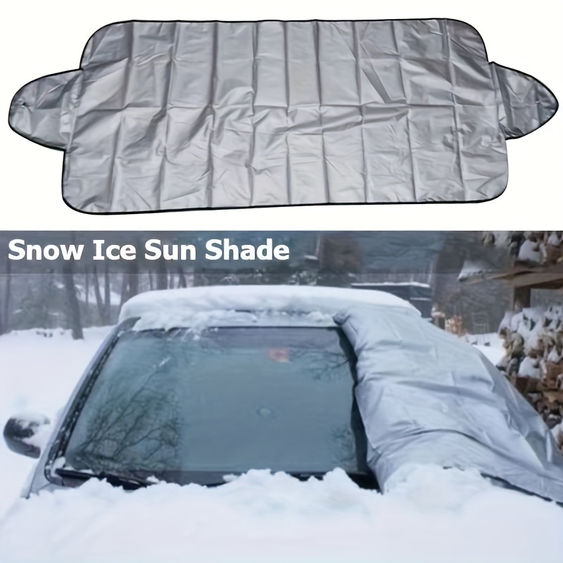 

Lightweight Car Windshield Cover - Protection, Foldable Design For