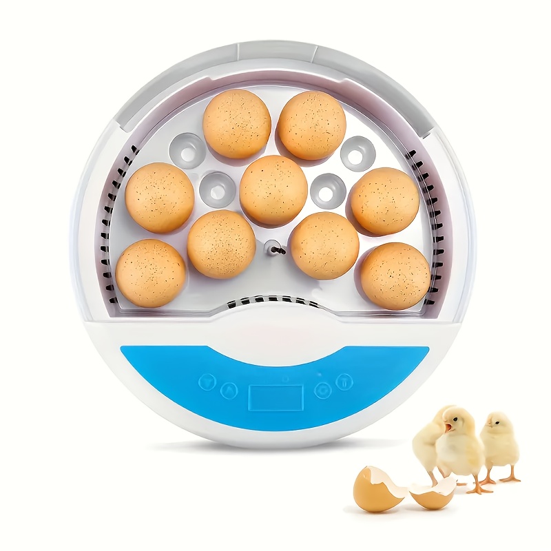 

1pc Autoegg 9-egg Poultry Incubator Air , Heating, Led , Usb Plastic For Chickens, Ducks, , Turkeys - No Battery Required