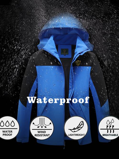 rain jacket for men mens waterproof raincoat lightweight rain jackets outdoor rain coat windbreaker with hood