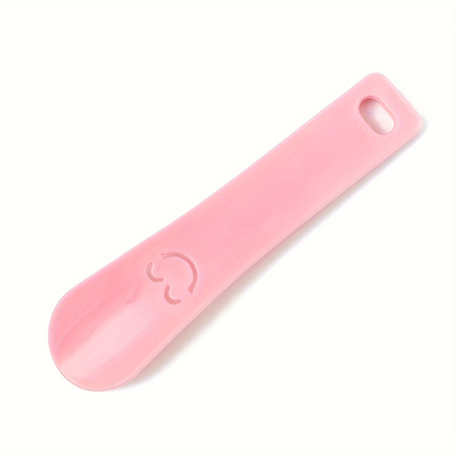 joyful Face Portable Shoehorn - Durable Plastic, Easy-to-Use for Boots & Sneakers, Hand Washable