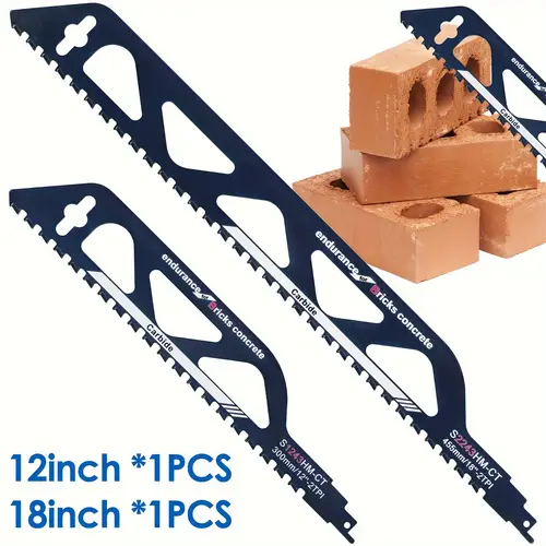rocating saw blade 12 18inch universal cutting saw blade alloy steel brick concrete cutting saw blade masonry cutting blade for cement composite panels bricks