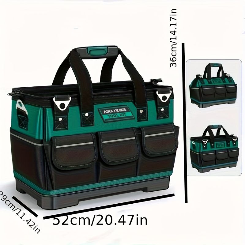Multifunctional Oxford Cloth - Tool Storage Bag, Large Capacity, Wear-resistant And Scratch-resistant Tool Bag Tool Bag, - Suitable For Electricians And Enthusiasts