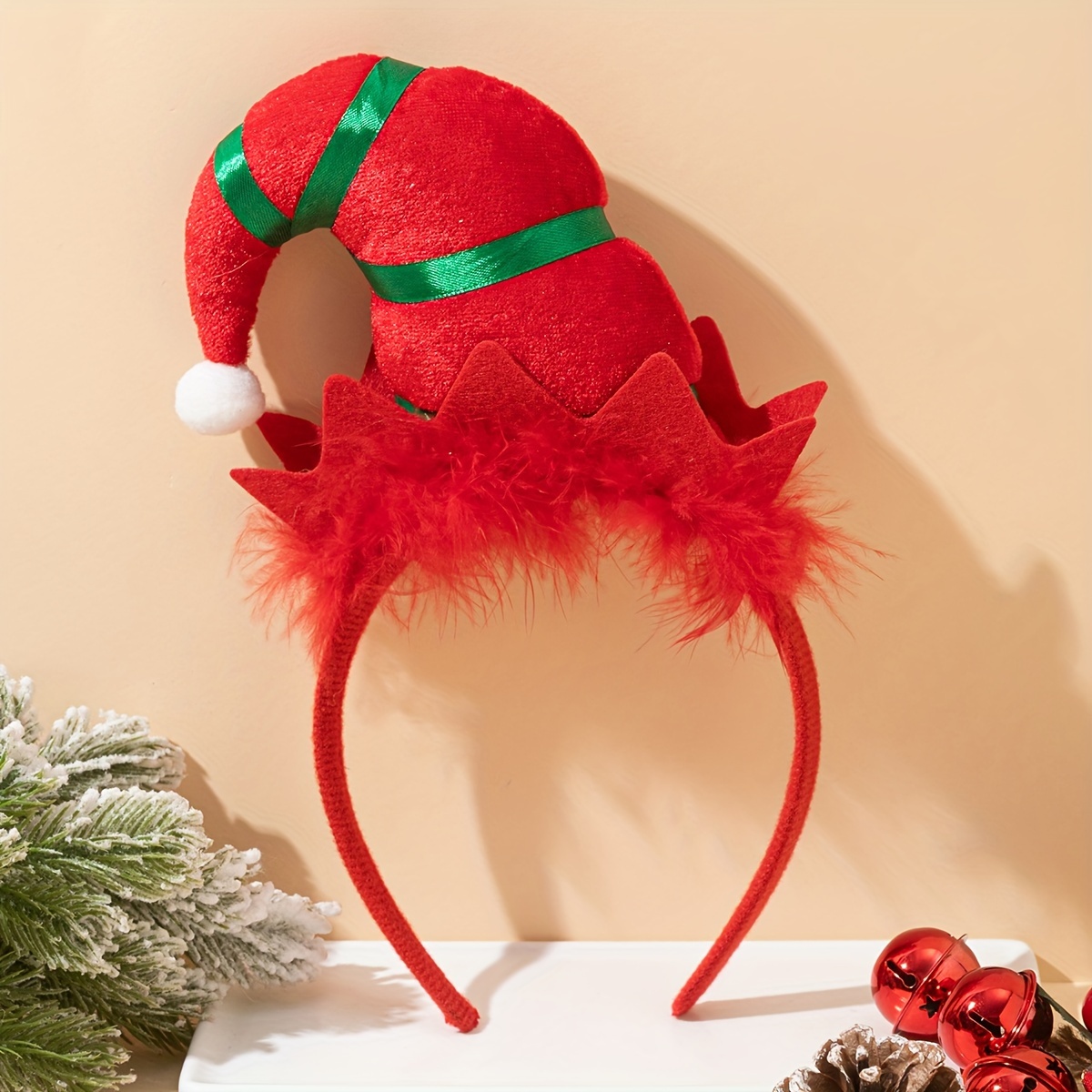 

Christmas Elf Hat - Polyester, , For Christmas