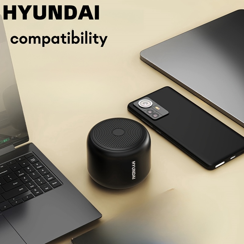 Altavoz Portátil sin varillas HYUNDAI X6 con Conexión Inalámbrica, Larga Duración de Batería y Tipo, Sistema de Sonido Compacto Adecuado para Exteriores, Fiestas, Compatible con Smartphones, Tabletas, TVs