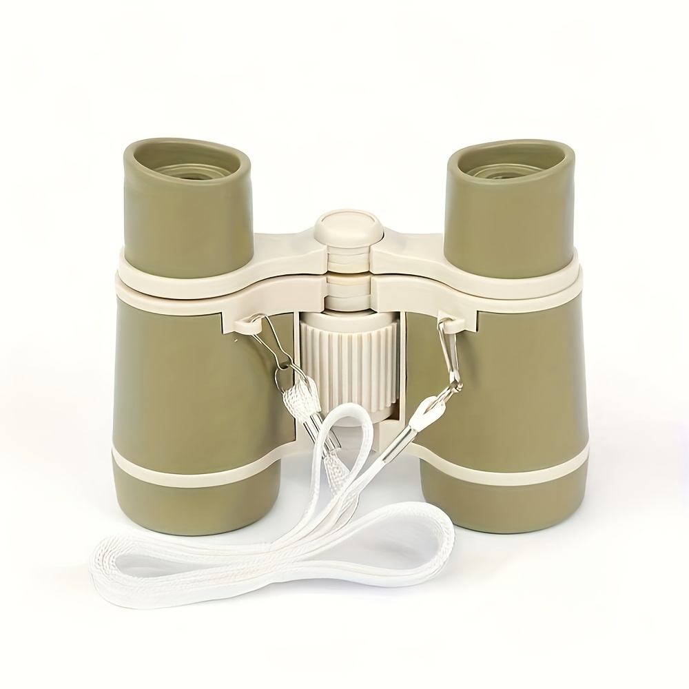 TEMU 1pc High-definition Binoculars With Piece Material, Convenient Lanyard Design. Ergonomic Grip, Lightweight Binoculars, High-definition Optics,