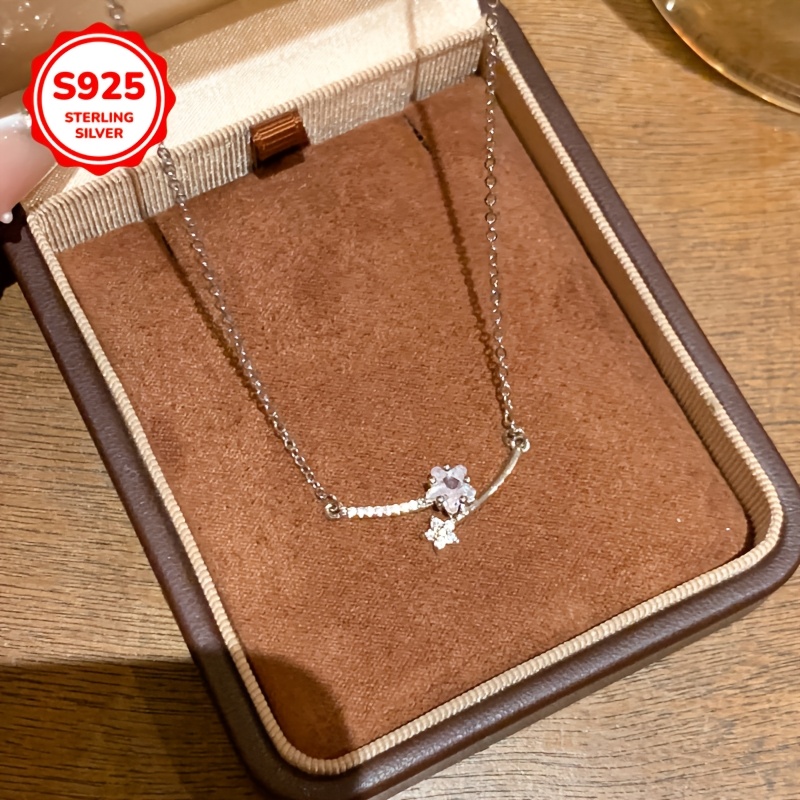 925 Hypoallergenic Meteorite Encounter Necklace, Classic All-Match