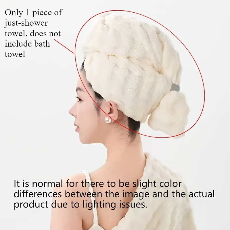 E-shop 2025 Neue Verbesserte Haarhandtuch-Wickel - Extra Großes 30 x 11 Zoll Mikrofaser Haar Turban für Frauen - Super Saugfähig und Schnell Trocknend,