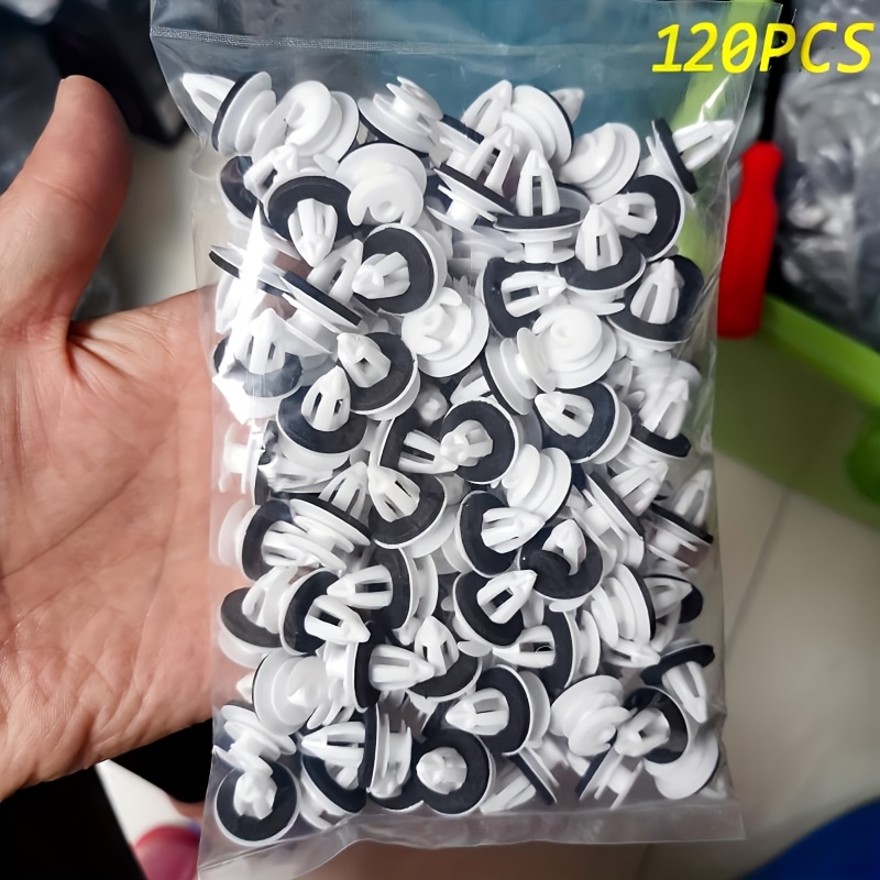 TEMU 120pcs Door Trim Panel Clip Trunk Lid Headliner Retainer For 3, 4, 5, X5 X3 X1 X6 M2 M5 F25 F30 G20 E46 F48 F22 F32 E70 E83 F39 E60 E46 E34 E36