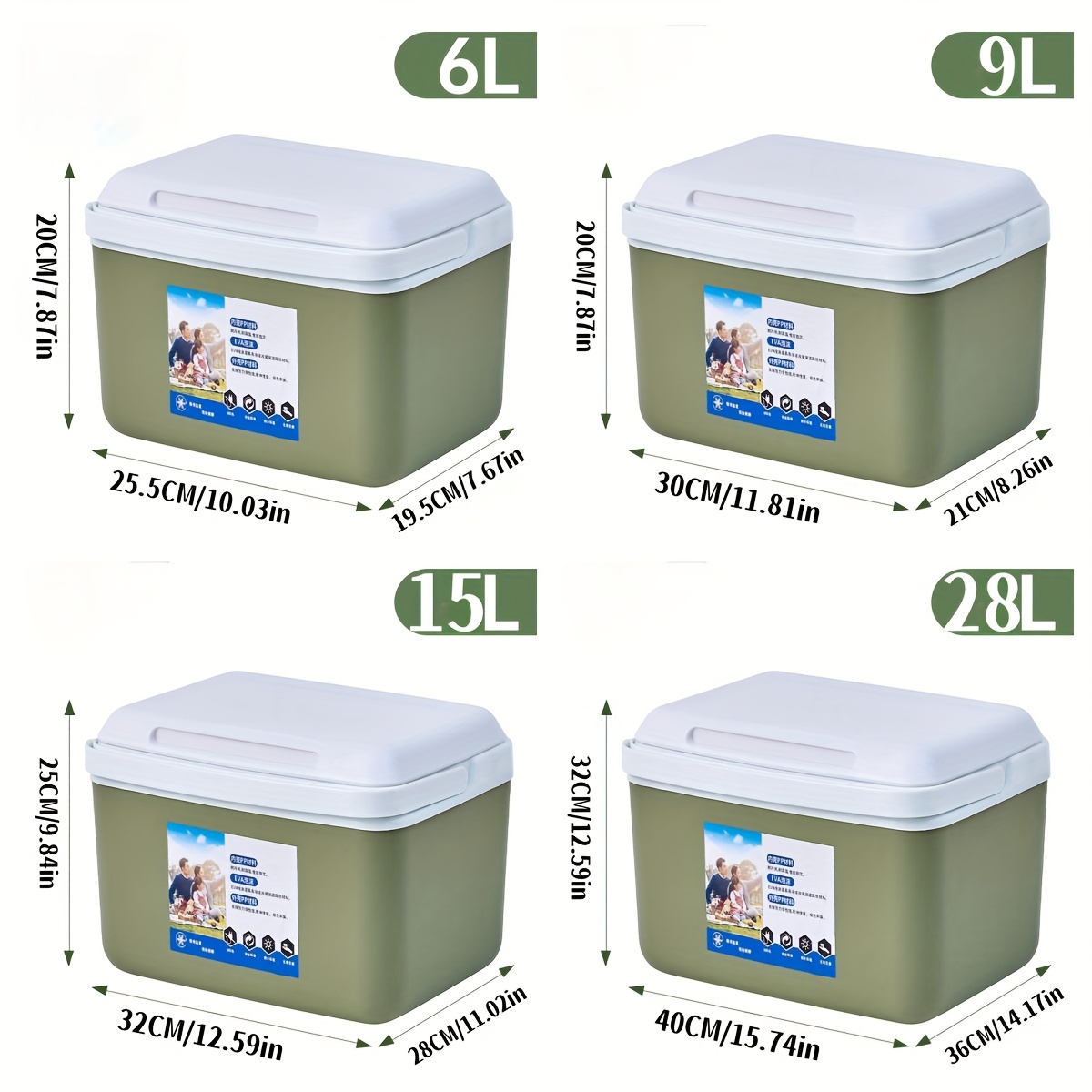insulated box outdoor camping selling portable car refrigerator