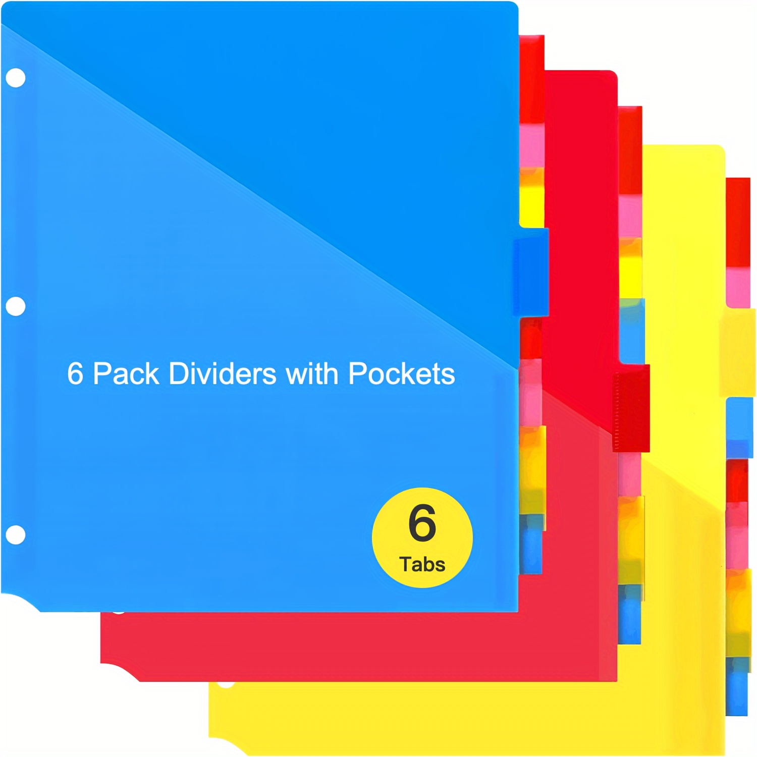 

6pcs Of Pocketed , 6 Pocketed 3- Separators, Pocketed Separators, , - Pocketed Separators, , 1 Set