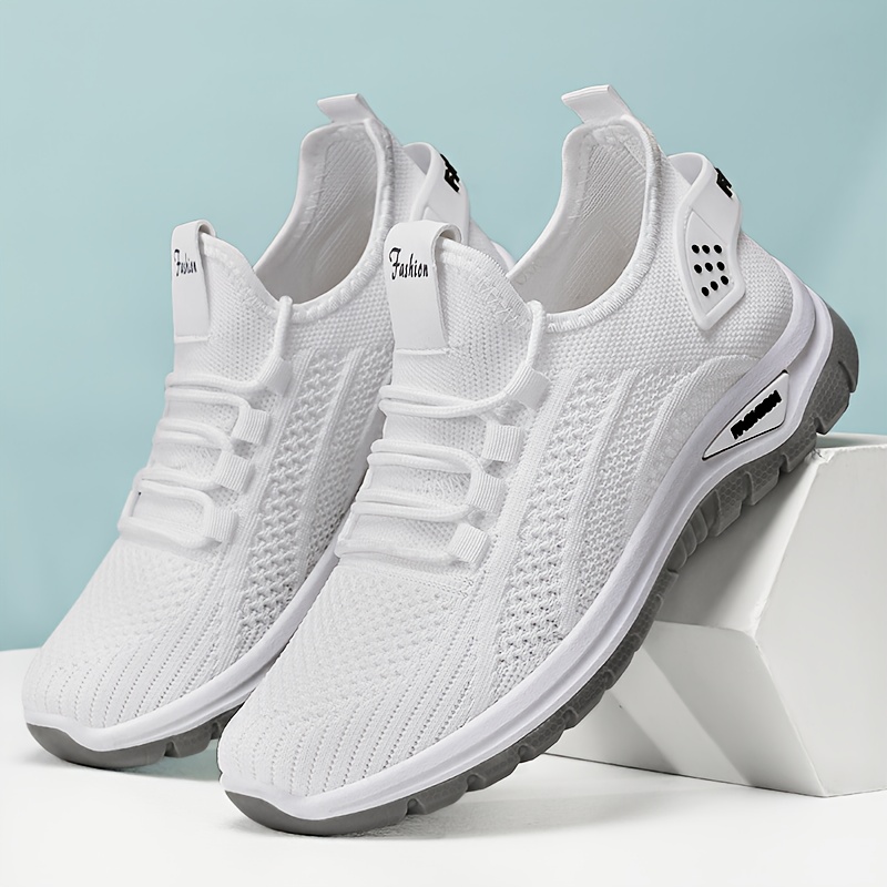 TEMU Women's Lightweight Casual Sneakers With Soles For Comfortable Walking. The Breathable Mesh Upper Prevents Stuffiness, While The A . In Multiple