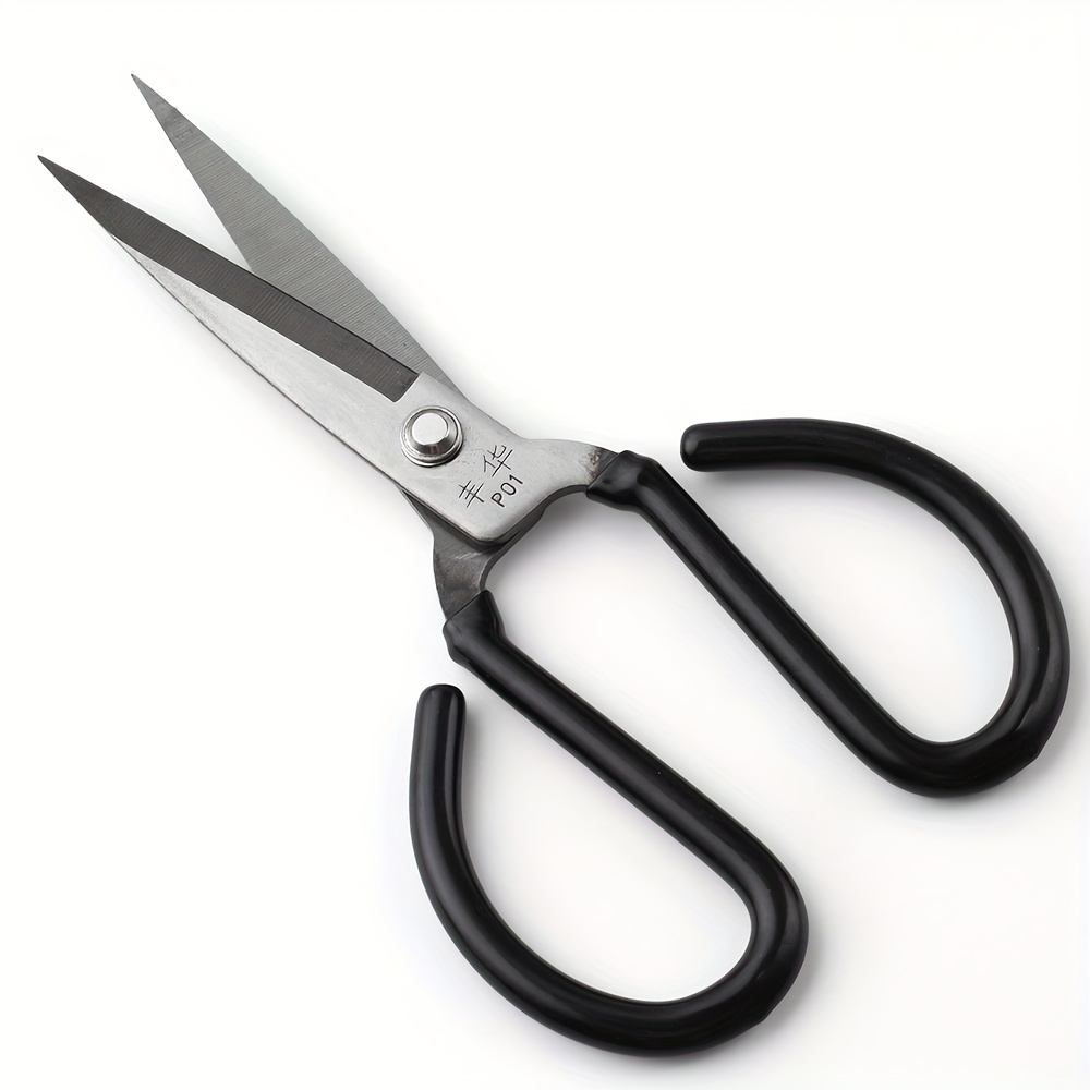 E-shop Leder Schere - Scharfe Stahlklingen für Leder, Stoff & Bastelarbeiten - Ergonomische Griffe, Ideal für Lederhandwerk - Perfektes Weihnachts- &