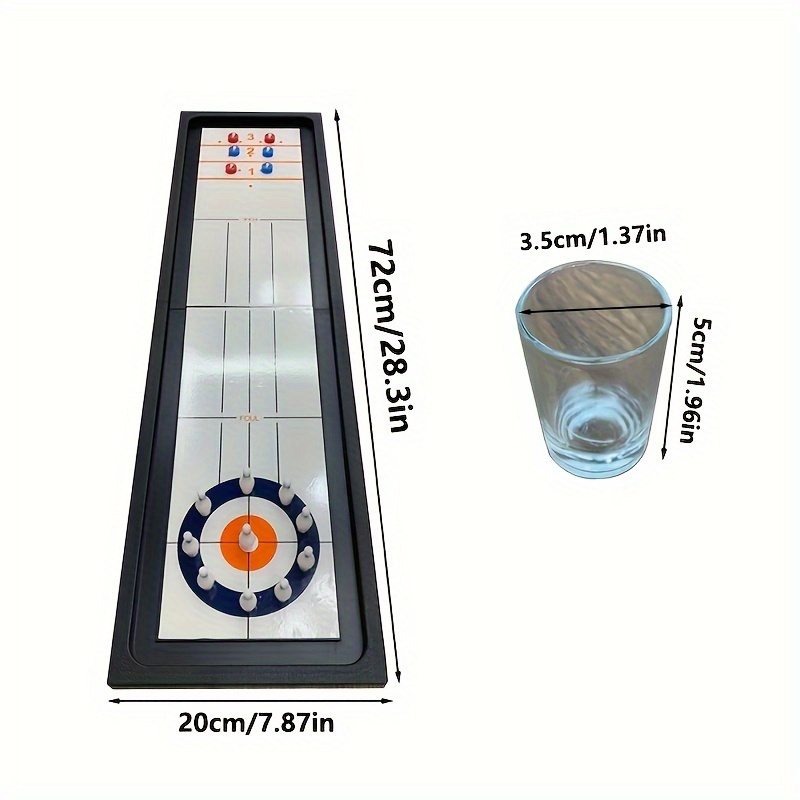 Multiplayer Drinking Game Set Desktop Bowling Party Game For Adults